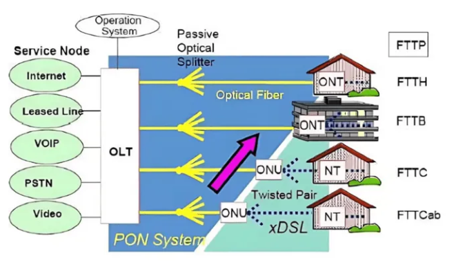 Core PON Components at a Glance Core PON Components at a Glance